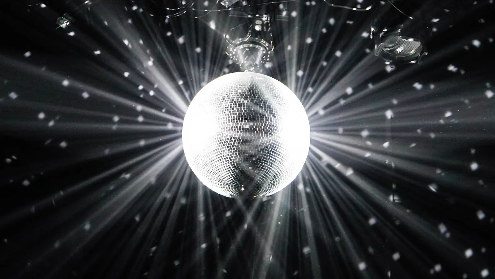 Disco ball light, illustrating our KTV review editorial policy
