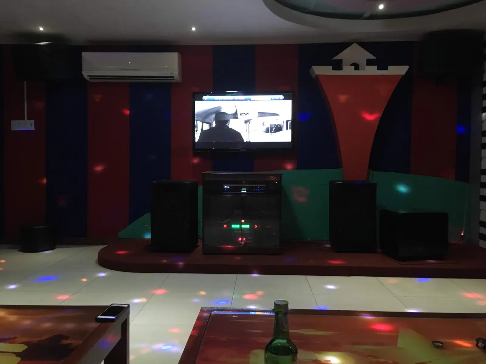 Karaoke private room with neon lights. Contact KL KTV Guide with venue updates